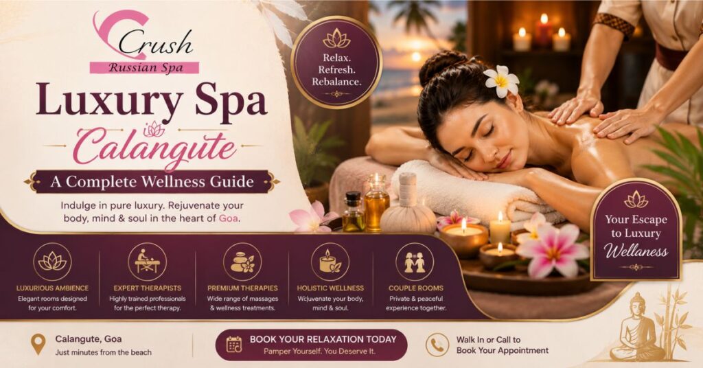 luxury spa in calangute